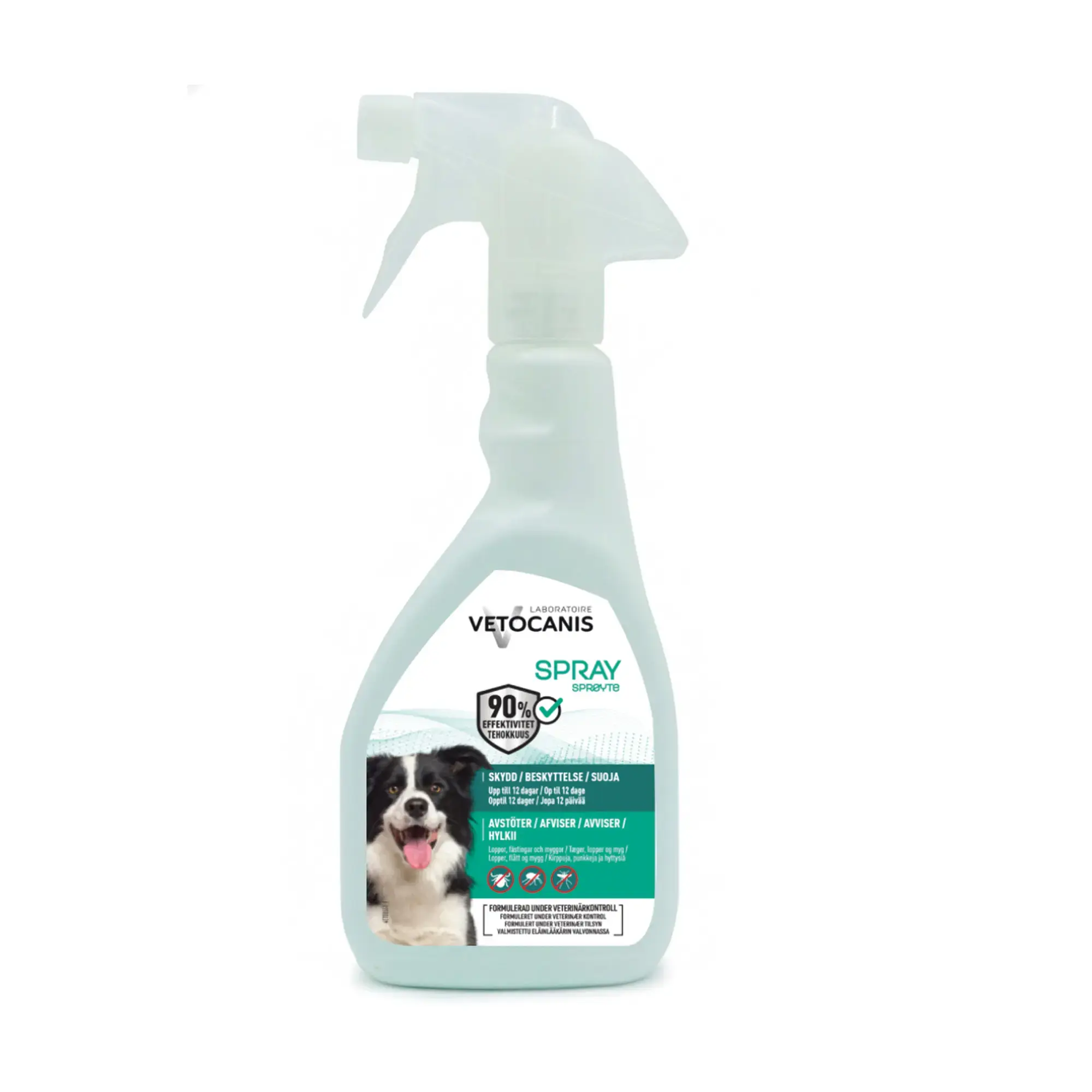 Vetocanis Spray Lopper og Flåter Hund 500 ml